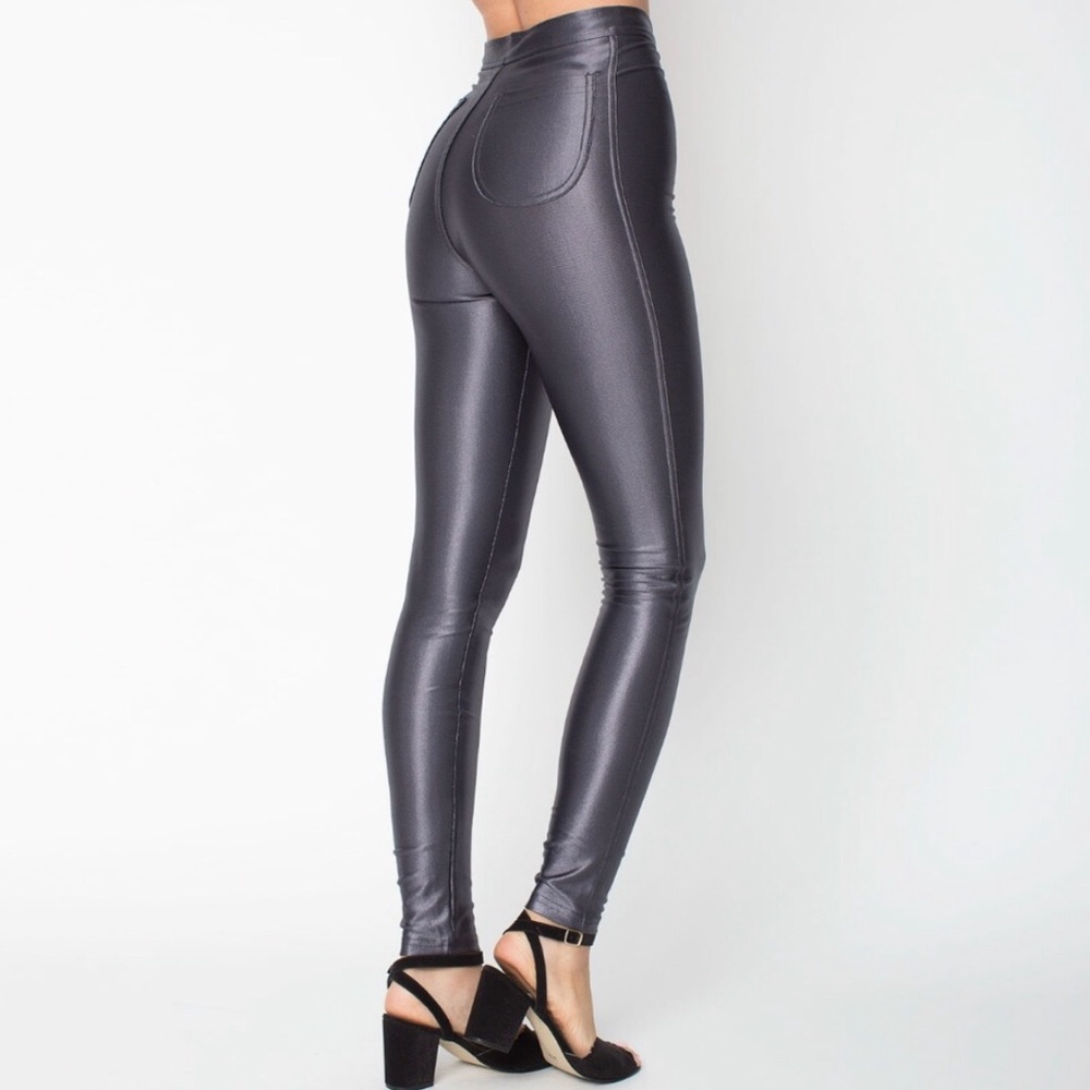 American Apparel High Waist Disco Pants